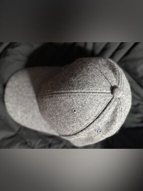 Hat Attack Solid Shetland Cap Unisex One Size  NWT Gray Wool Blend
